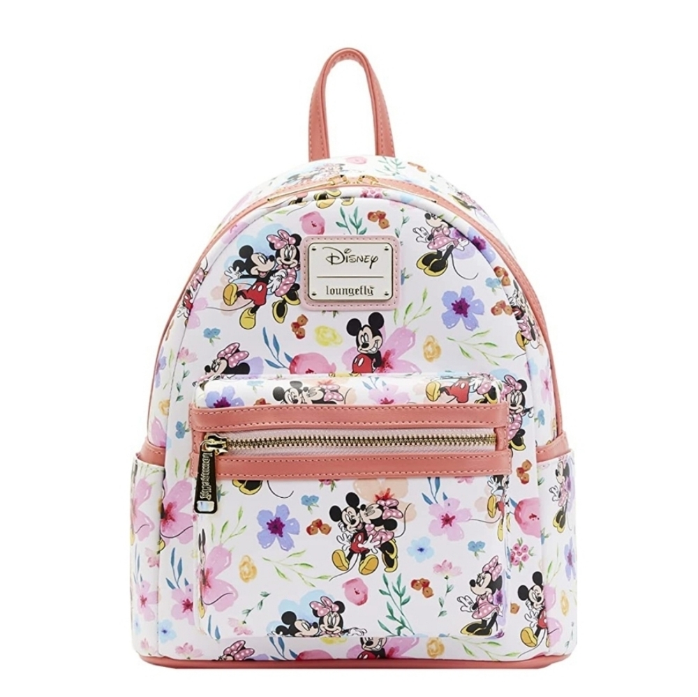 Loungefly Disney Parks Mickey Minnie Mouse Mini Backpack